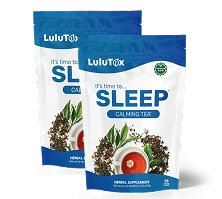 2 packs of Lulutox Sleep Tea